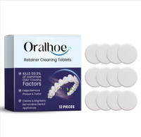 PureClean Retainer Tablets — 12 Tabletas Efervescentes